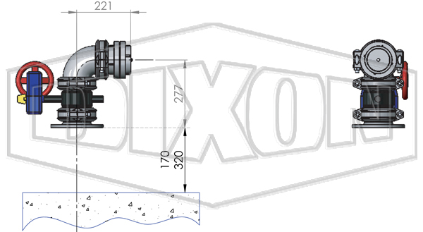 WA Storz Suction Connection